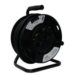 TAMBORES CABLE C/TAPA  25M H07RN-F3G2.5 270MM IP44