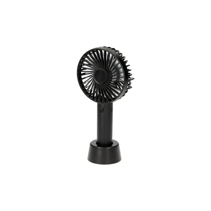 MINI VENTILADOR MANO BALU USB RECARG NEGRO DC 5V