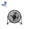MINI VENTILADOR SOBREMESA 9,5CM 2,5W 5V DC NEGRO