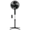VENTILADOR PIE NAMETIL C/MANDO Y TEMP 43CM 45W NEG
