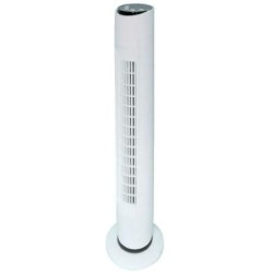 VENTILADOR TORRE C/MANDO 79CM 45W 220-240V BLANCO
