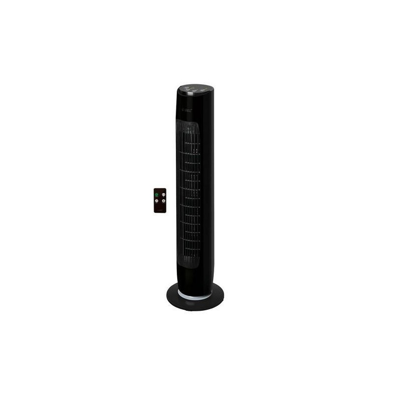 VENTILADOR TORRE C/MANDO 79CM 45W 220-240V NEGRO