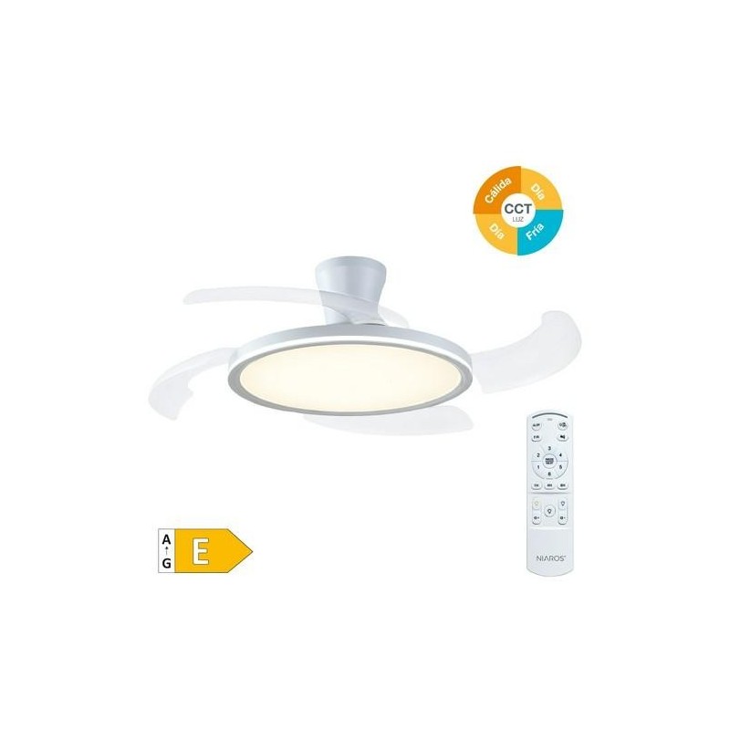 VENTILADOR TECHO GOMCE MANDO Ø122 DC 230V BL