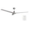 VENTILADOR TECHO SALTOK MANDO Ø142 220-240V NIQUEL