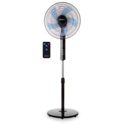 VENTILADOR PIE 40CM 55W HASTA 139CM NEGRO SF 0244