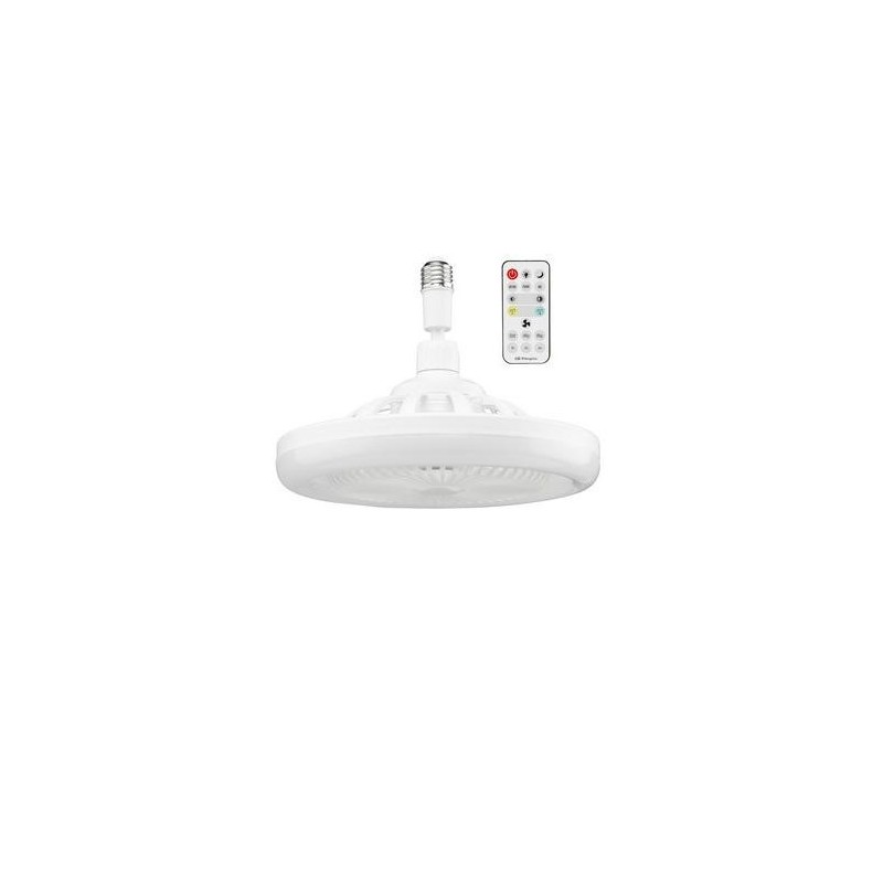 MINI VENTILADOR TECHO C/LUZ DC DIAMETRO 15CM