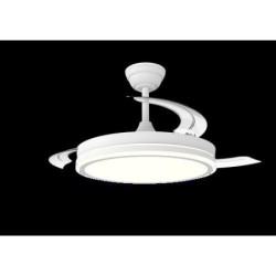 VENTILADOR TECHO NIGH EVO DC 60W 3CCT/DIM BCO APP