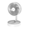 VENTILADOR SOBREMESA PLEGABLE 15CM DIAM BLANCO