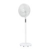 VENTILADOR PIE 40CM ALT. 125CM 50W S/MANDO BLANCO