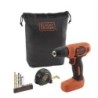 TALADRO ATORNILLADOR 7.2V+11 ACC.+BOLSA QW