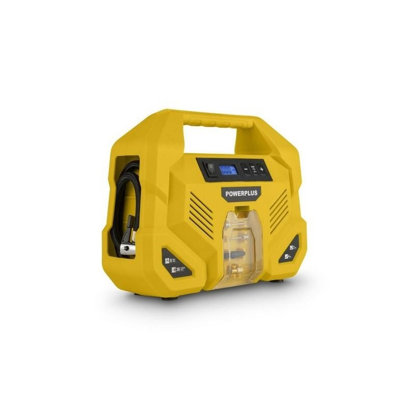 COMPRESOR S/ACEITE 120W 2.1BAR 36.5L/MIN POWX1707