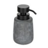 DOSIFICADOR JABON CERAMICA SACILE 400ML GRIS NEGRO