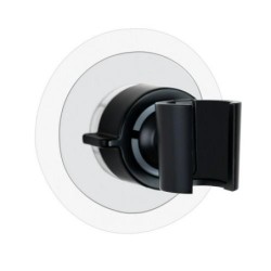SOPORTE CABEZAL DUCHA 360 8X7.5X8CM  NEGRO