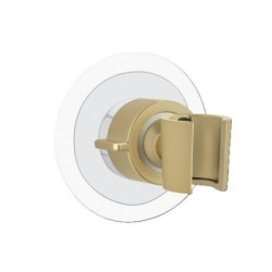 SOPORTE CABEZAL DUCHA 360 8X7.5X8CM  ORO MATE
