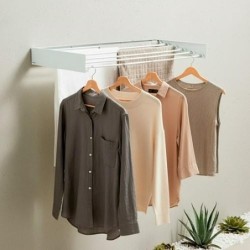 TENDEDERO PARED PLEGABLE EXTENSIBLE 6 BARRAS