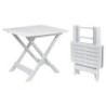 MESA PLEGABLE 80X72CM BLANCA TEVERE 042380010