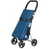 CARRO DE COMPRA 46L MUUVI UP AZUL 4 RUEDAS