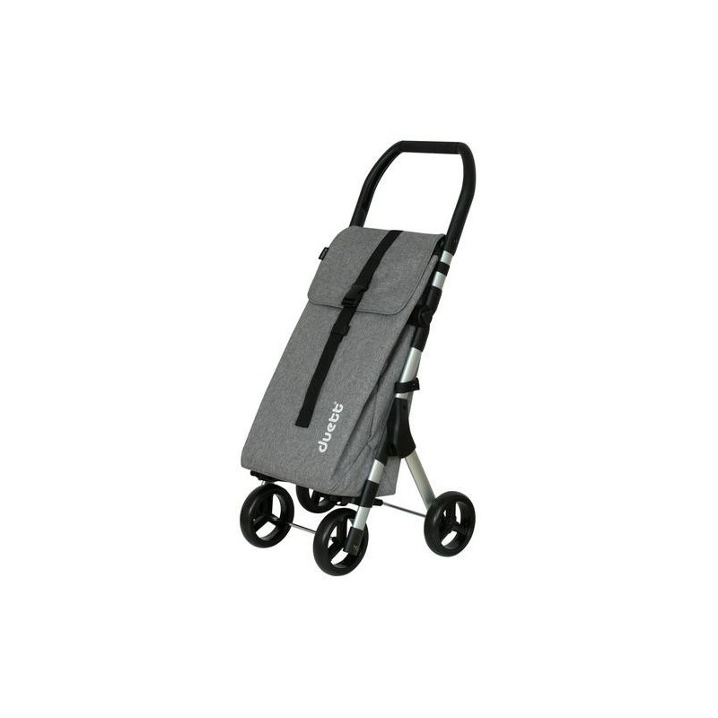 CARRO D/COMPRA 46L MUUVI UP TEXTURED GRIS 4R