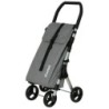 CARRO D/COMPRA 46L MUUVI UP TEXTURED GRIS 4R