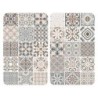 CUBRE COCINA VIDRIO 2 PIEZAS 30X52 AZULEJOS 53904
