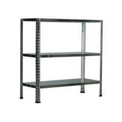 ESTANTERIA METALICA GALVANIZADA 3 BALDAS 76191