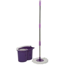 FREGONA+CUBO ESCURRIDOR MORADO 900MO
