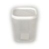 CONTENEDOR ALIMENTOS 0.7 L. BCO.CUADRADO 1160301