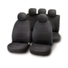 JUEGO FUNDAS ASIENTO EMBROIDERY NEGRO/GRIS 10028