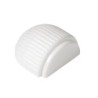 TOPE PUERTA FLEXIBLE ADHESIVO BLANCO 40X39MM