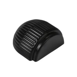 TOPE PUERTA FLEXIBLE ADHESIVO NEGRO 40X39MM
