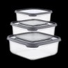 SET 3 TUPPER CUADRADO GRIS (400-800-1400ML) 04131