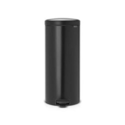 CUBO DE BASURA PEDAL NEGRO 30L NEWICON 114540