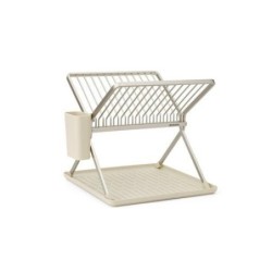 ESCURREPLATOS PLEGABLE BEIGE CAPACIDAD 13 PLATOS