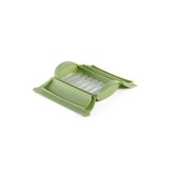 ESTUCHE DE VAPOR C/BANDEJA 2 PERSONAS COLOR VERDE