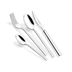 CUBERTERIA 24 PIEZAS ACERO INOX AMALFI M206974