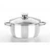 CACEROLA CON TAPA CRISTAL 16 CM. OPTIMA M451116