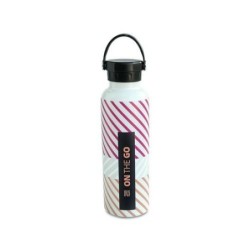 BOTELLA TERMO 750ML FUCSIA FLUOR PRINT ON THE GO