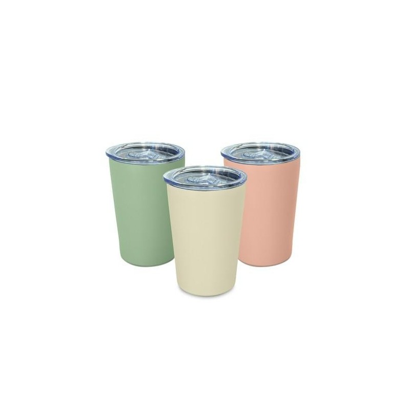 VASO TERMO ACERO INOX 360 ML COLOR SURTIDO 8359-IS