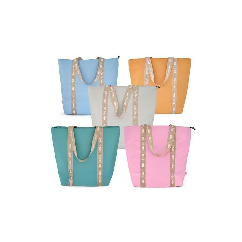 BOLSA NEVERA SHOPPER ON THE GO SURTIDA 10L 9041-TS