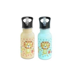 BOTELLA INOX 400ML SNACK RICO FUNNY JUNGLE SURTIDO