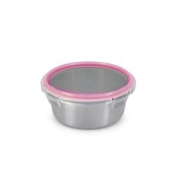 CONTENEDOR REDONDO ACERO INOX 520ML