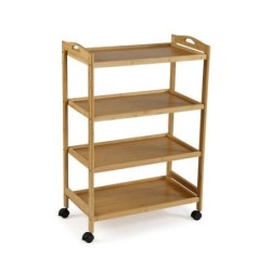 CARRO C/RUEDAS 4 BALDAS 91.5X33.5X60.5CM 21810158