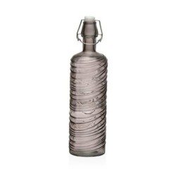 BOTELLA GRIS 1000ML 8.2X8.2X30.6  22500088