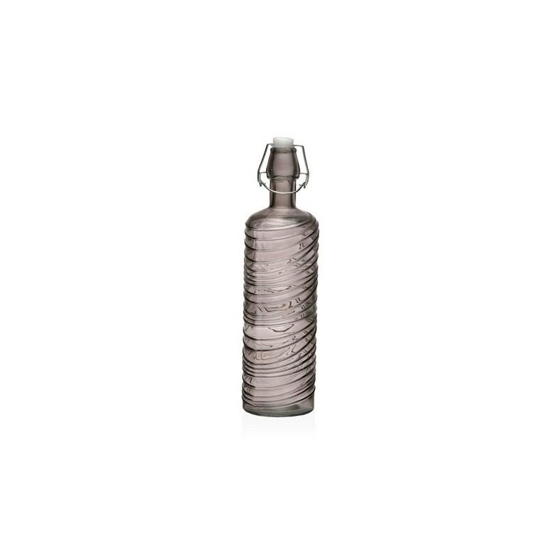 BOTELLA GRIS 1000ML 8.2X8.2X30.6  22500088