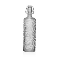 BOTELLA TRANSP 1000ML 8.2X8.2X30.6CM 22500086