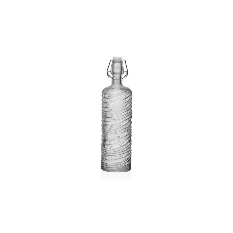 BOTELLA TRANSP 1000ML 8.2X8.2X30.6CM 22500086
