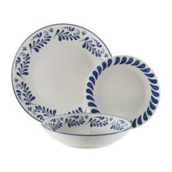 VAJILLA PORCELANA 18 PIEZAS JULIA  22590054