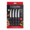 SET 4 CUCHILLOS CHULETEROS EOS 11,5CM 01483
