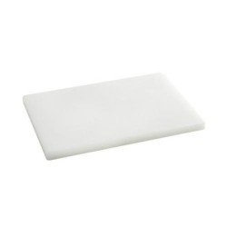TABLA CORTAR POLIETILENO 29X20X1.5CM  BLANCA