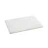 TABLA CORTAR POLIETILENO 29X20X1.5CM  BLANCA